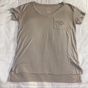 American Eagle Pocket Graphic Boyfriend Tee SZ S